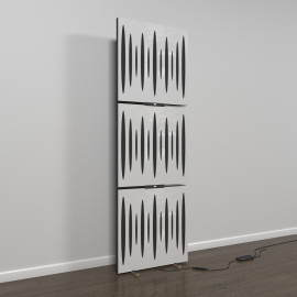 Acoustic Mobile Wall RGB Floor Stand with Panels Pulsar