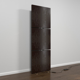 Acoustic Mobile Wall RGB Floor Stand with Panels Wave