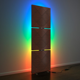 Acoustic Mobile Wall RGB Floor Stand with Panels Wilds