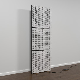 Acoustic Mobile Wall RGB Floor Stand with Panels Wilds