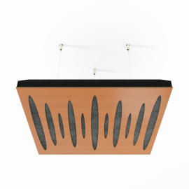 Acoustic Ceiling Panels «Pulsar-F» Cherry