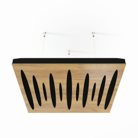 Acoustic Ceiling Panels «Pulsar-F» Oak