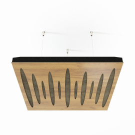 Acoustic Ceiling Panels «Pulsar-F» Oak