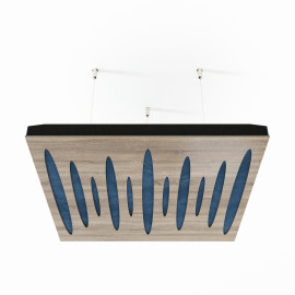Acoustic Ceiling Panels «Pulsar-F» Sonoma