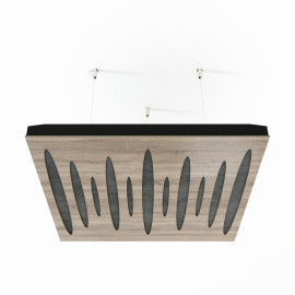 Acoustic Ceiling Panels «Pulsar-F» Sonoma