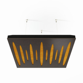 Acoustic Ceiling Panels «Pulsar-F» Wenge