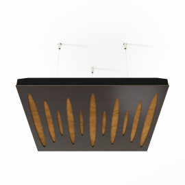 Acoustic Ceiling Panels «Pulsar-F» Wenge