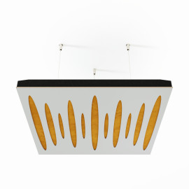 Acoustic Ceiling Panels «Pulsar-F» White