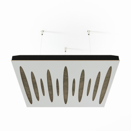 Acoustic Ceiling Panels «Pulsar-F» White