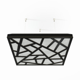 Acoustic Ceiling Panels «Skyross-F» Black