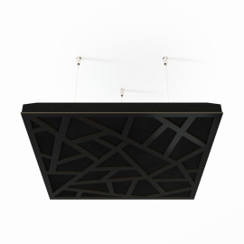 Acoustic Ceiling Panels «Skyross-F» Black