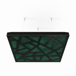 Acoustic Ceiling Panels «Skyross-F» Black