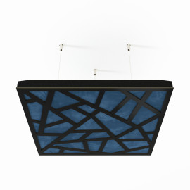 Acoustic Ceiling Panels «Skyross-F» Black