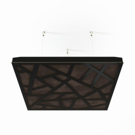 Acoustic Ceiling Panels «Skyross-F» Black