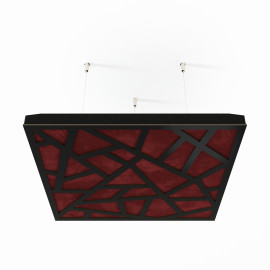 Acoustic Ceiling Panels «Skyross-F» Black