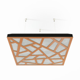 Acoustic Ceiling Panels «Skyross-F» Cherry