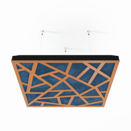 Acoustic Ceiling Panels «Skyross-F» Cherry