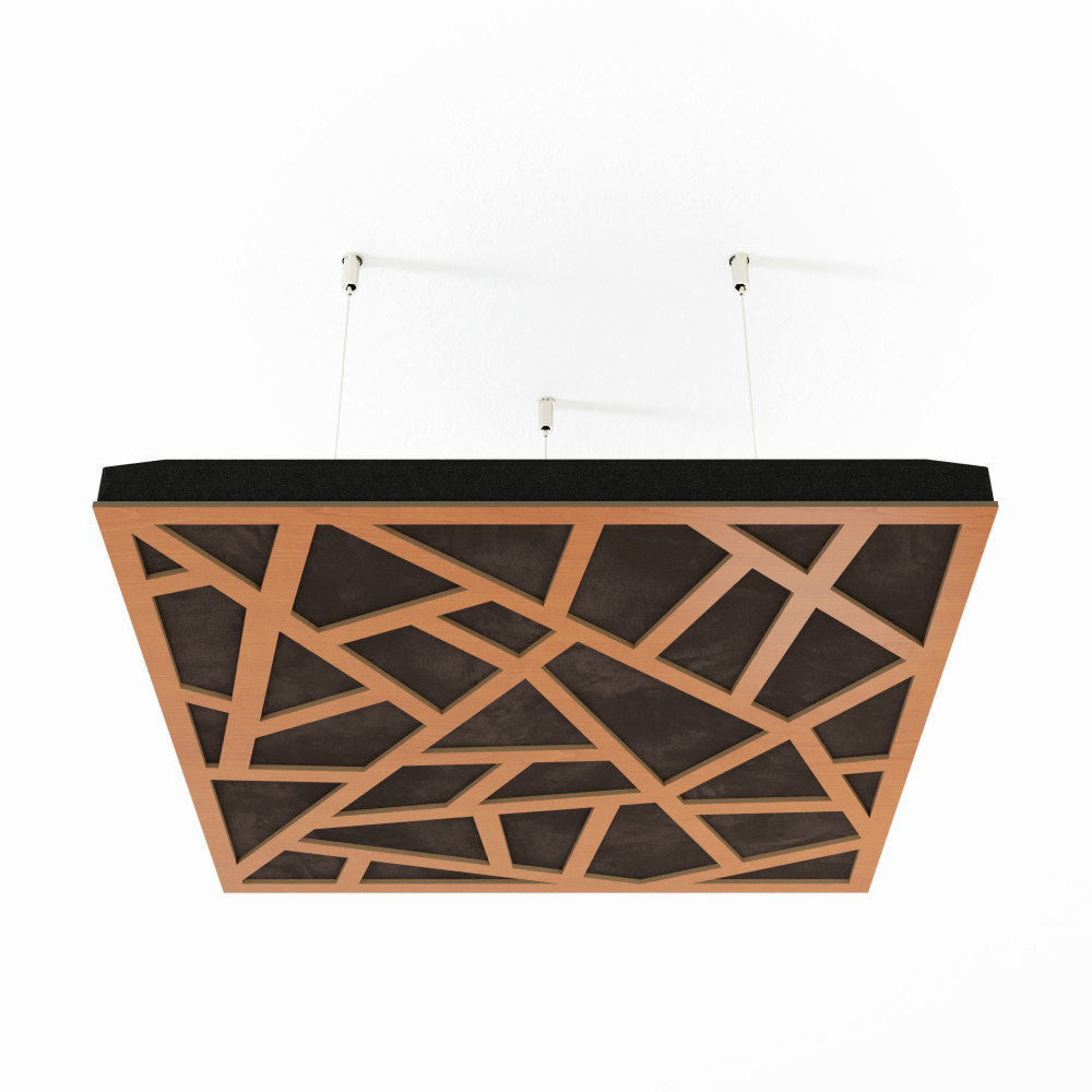 Acoustic Ceiling Panels «Skyross-F» Cherry