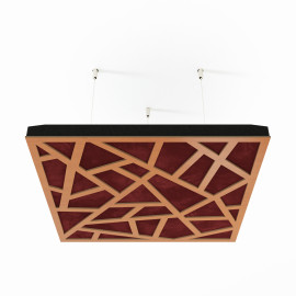 Acoustic Ceiling Panels «Skyross-F» Cherry