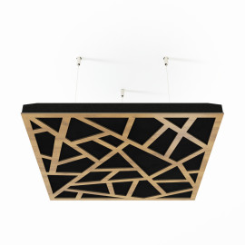 Acoustic Ceiling Panels «Skyross-F» Oak