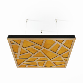 Acoustic Ceiling Panels «Skyross-F» Oak