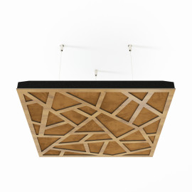 Acoustic Ceiling Panels «Skyross-F» Oak