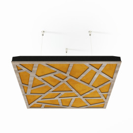 Acoustic Ceiling Panels «Skyross-F» Sonoma
