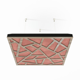 Acoustic Ceiling Panels «Skyross-F» Sonoma