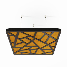 Acoustic Ceiling Panels «Skyross-F» Wenge
