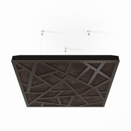 Acoustic Ceiling Panels «Skyross-F» Wenge