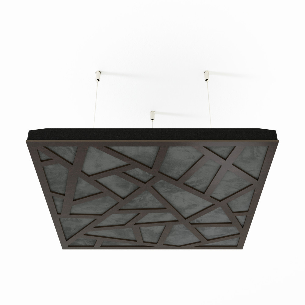 Acoustic Ceiling Panels «Skyross-F» Wenge