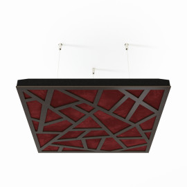 Acoustic Ceiling Panels «Skyross-F» Wenge