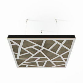 Acoustic Ceiling Panels «Skyross-F» White