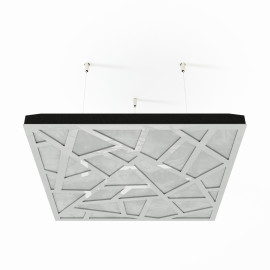 Acoustic Ceiling Panels «Skyross-F» White Gloss