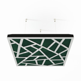 Acoustic Ceiling Panels «Skyross-F» White Gloss