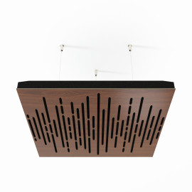 Acoustic Ceiling Panels «Wave-F» Nut