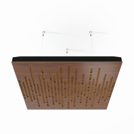 Acoustic Ceiling Panels «Wave-F» Nut
