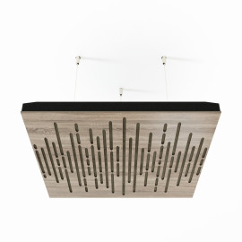 Acoustic Ceiling Panels «Wave-F» Sonoma
