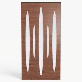 Narrow Acoustic Panel "Pulsar-F Fabric" Nut