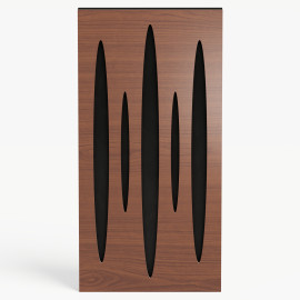 Narrow Acoustic Panel "Pulsar-F Fabric" Nut