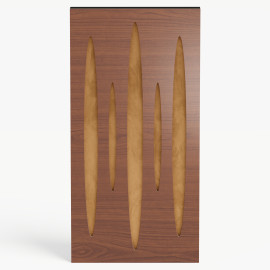 Narrow Acoustic Panel "Pulsar-F Fabric" Nut