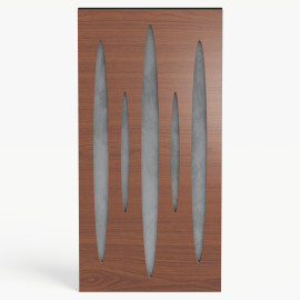 Narrow Acoustic Panel "Pulsar-F Fabric" Nut