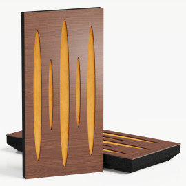 Narrow Acoustic Panel "Pulsar-F Fabric" Nut