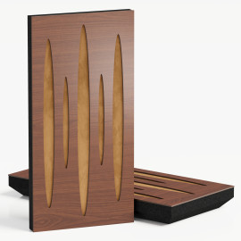 Narrow Acoustic Panel "Pulsar-F Fabric" Nut