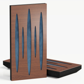 Narrow Acoustic Panel "Pulsar-F Fabric" Nut