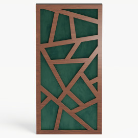 Narrow Acoustic Panel "Skyross-F Fabric" Nut