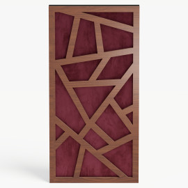 Narrow Acoustic Panel "Skyross-F Fabric" Nut