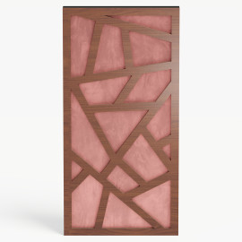 Narrow Acoustic Panel "Skyross-F Fabric" Nut