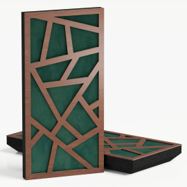 Narrow Acoustic Panel "Skyross-F Fabric" Nut