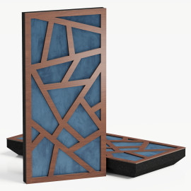 Narrow Acoustic Panel "Skyross-F Fabric" Nut